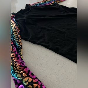 Rainbow Cheetah Print Long Sleeve